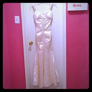 White "wedding" mermaid dress